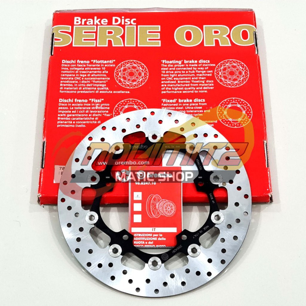 Disc Brake Piringan Cakram Depan Brembo Serie Oro Floating 300mm XMAX