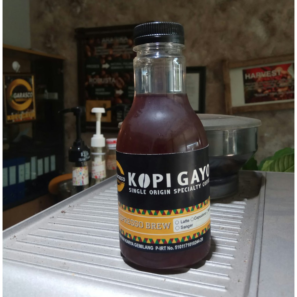 

Black fruity arabika cold brew