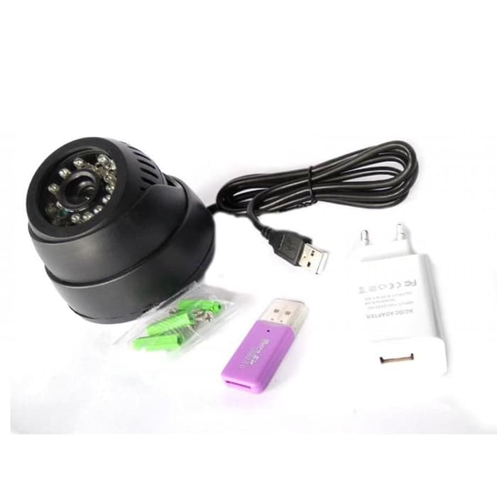 Kamera CCTV Memory Micro SD Tanpa DVR, Free Adaptor