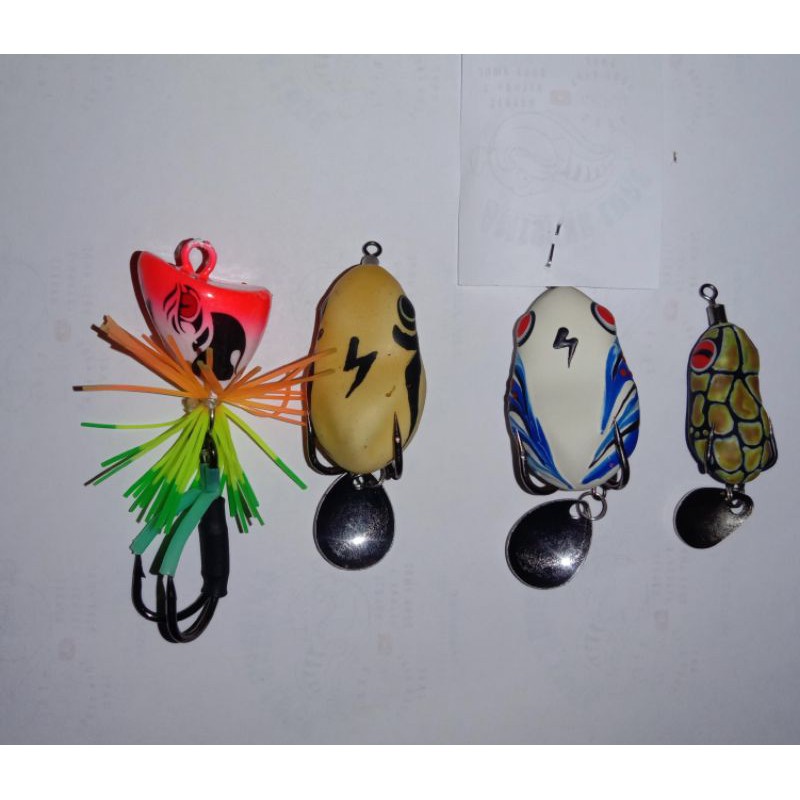 PAKET Mini Jaws dan soft frog