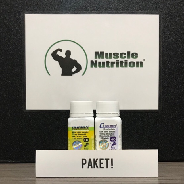 Paketan La Pharma Stanozolol 100 tabs + LaPharma Clenbuterol 100tabs