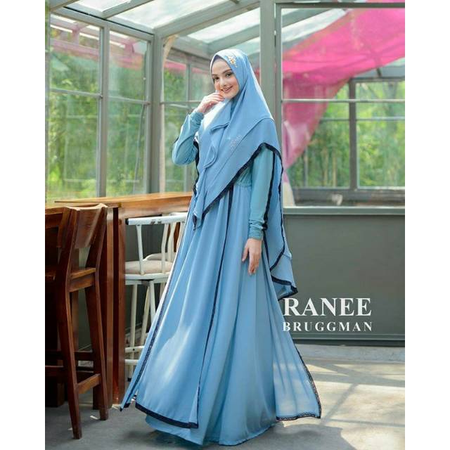 Ranee Bruggman - gamis ranee - gamis syari