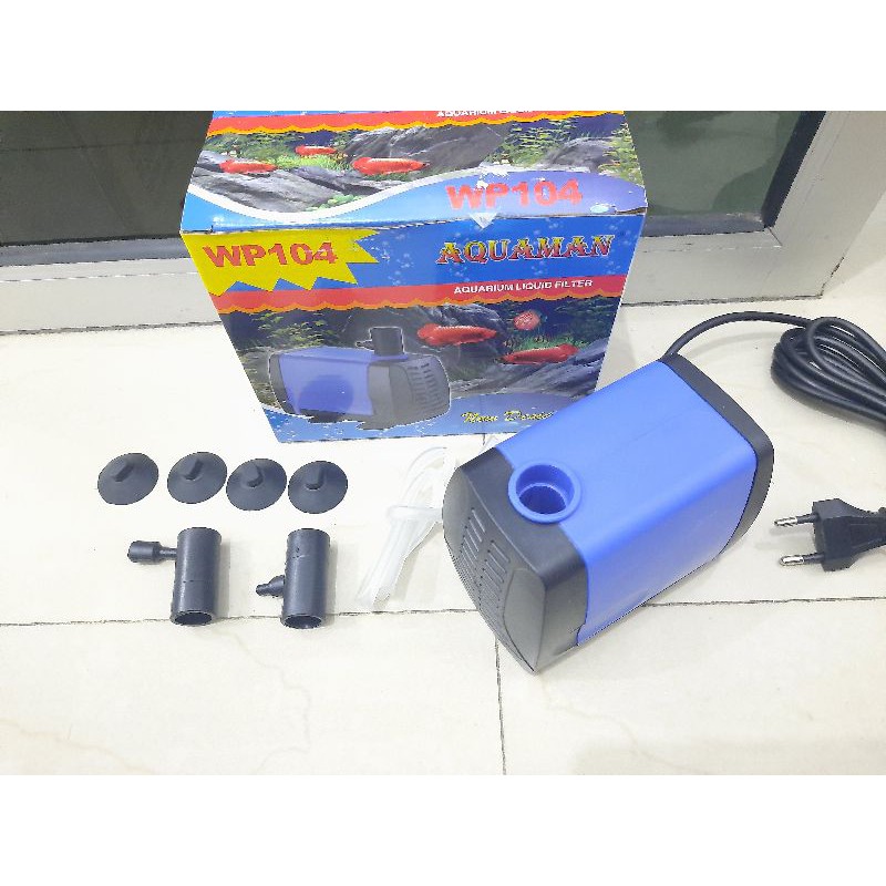 Promo murah POMPA AQUARIUM KOLAM AQUAMAN WP 104