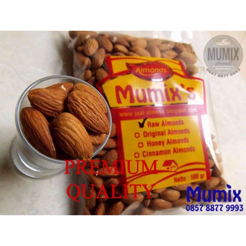 

Raw almond / kacang almond mentah 500gr