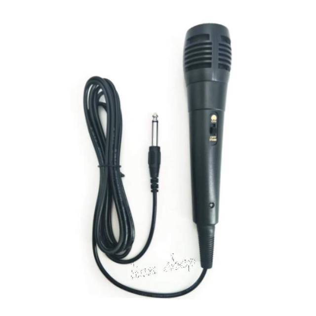 Mic karaoke / Microphone karaoke colokan besar (kabel)