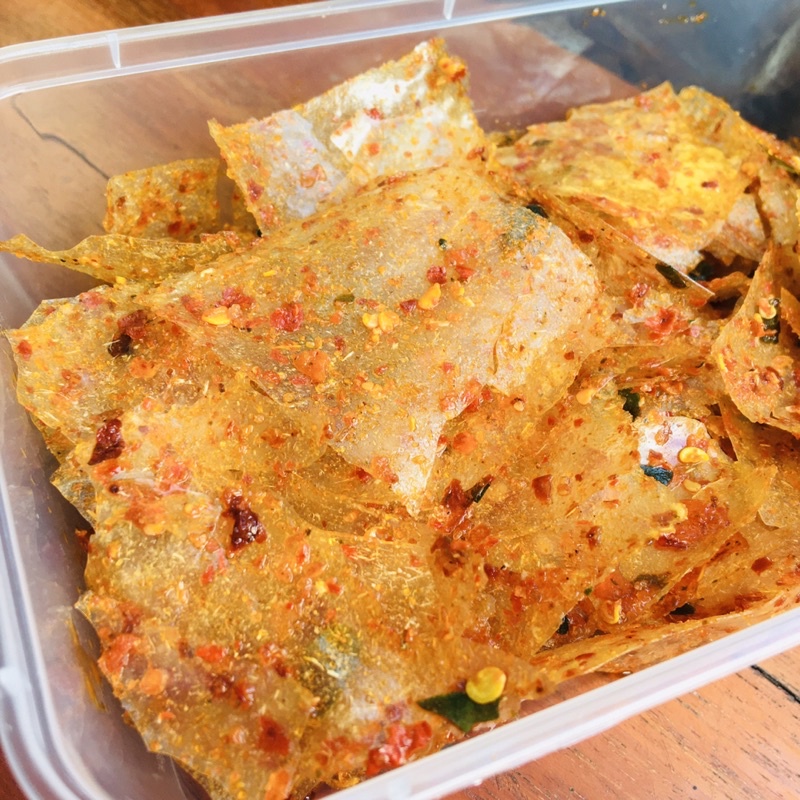 

KRIPIK KACA PEDAS DAUN JERUK