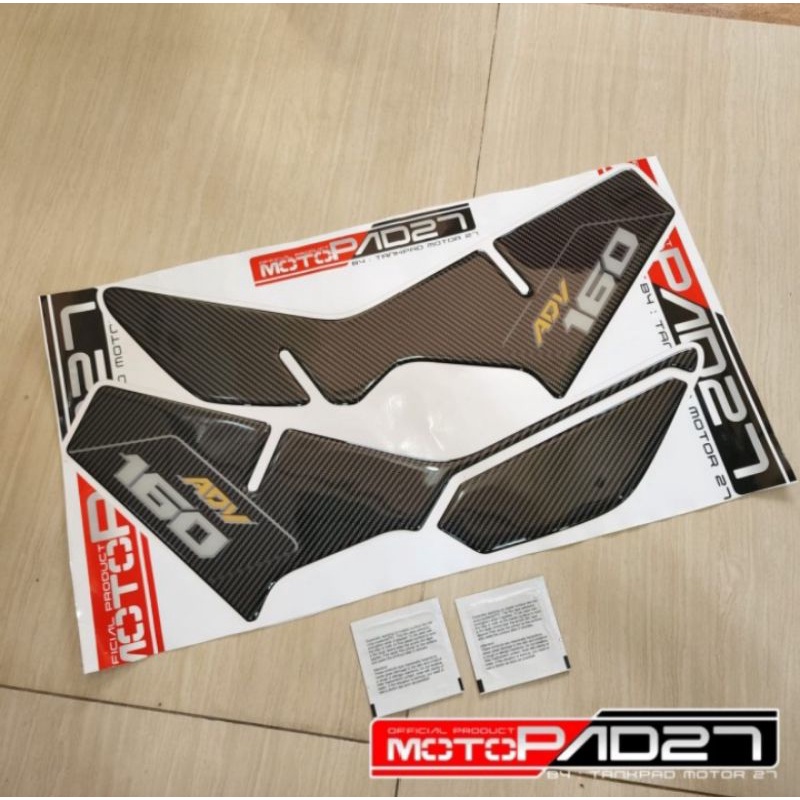 Stiker resin sidepad Honda Adv 160 premium