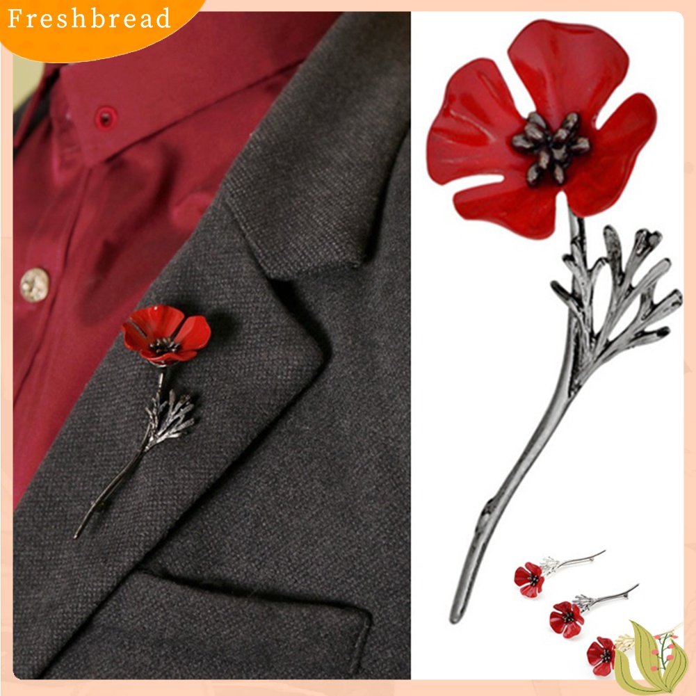 [ TERLARIS]Flower Shaped Brooch Pin Vintage Women Men Collar Accessory Breastpin Jewelry