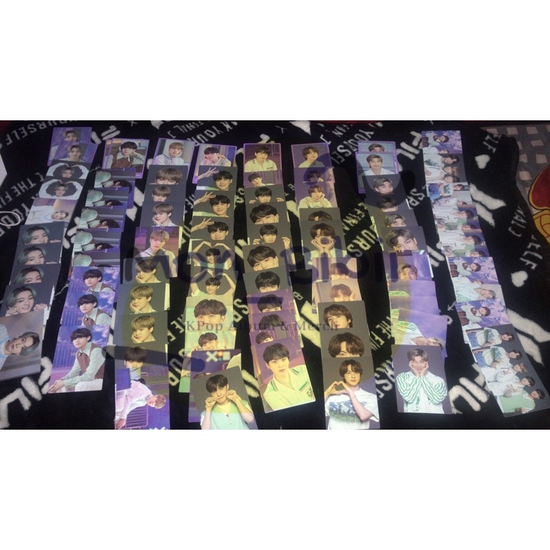 MIN PHOTOCARD SOWOOZOO JUNGKOOK TAEHYUNG JIMIN UNIT