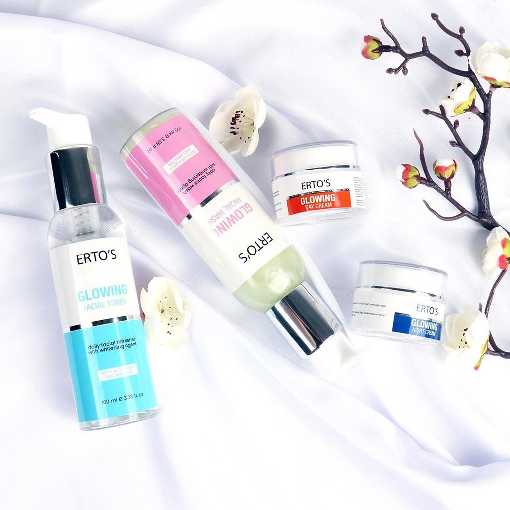 ertos glowing facial toner