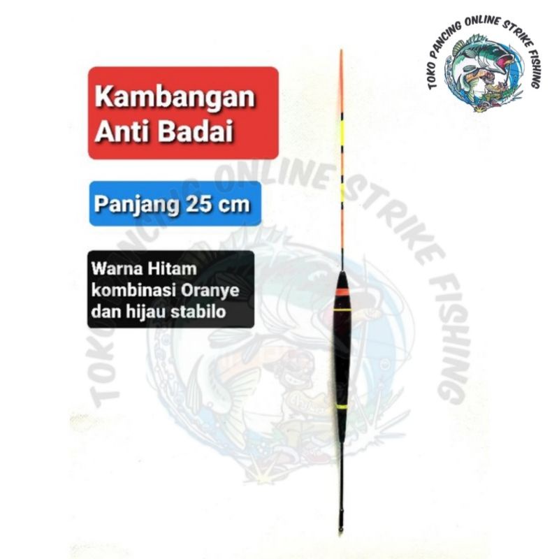 Kambangan/pelampung Anti Badai Panjang 25 cm