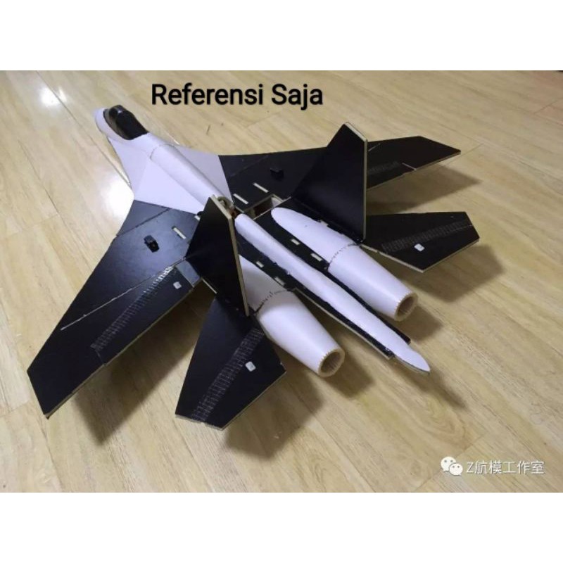 Pesawat RC SU27 Semi Scale Magic Board KIT ONLY