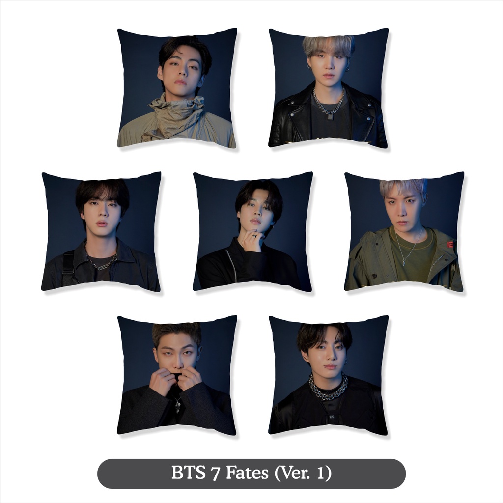 BANTAL  BTS UK 30 X 30 CM bantal KPOP termurah plus isi