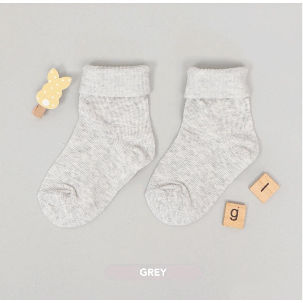 MOOI FOLDED SOCKS / KAOS KAKI BAYI / KAOS KAKI ANAK