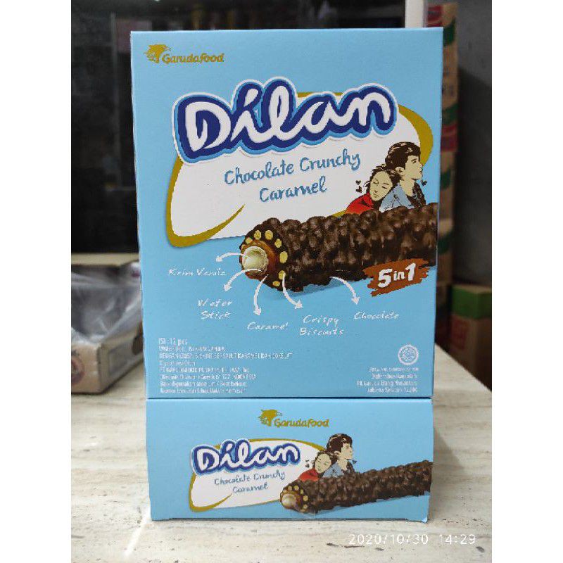 

Dilan Crunchy Choco Caramel 24gr