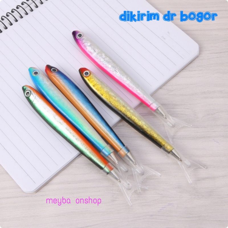 

Pulpen Bentuk Ikan Aneka Warna