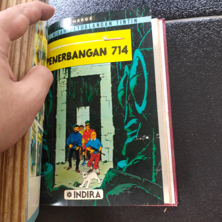 Bundel Komik Tintin Indira 13 Buku