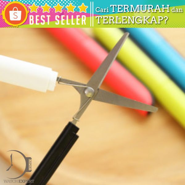 Portable Mini Stationery Office Stainless Steel - Deli Gunting Safety Scissors 0600 Mix Color