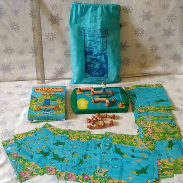 LA Set - River Crossing (Thinkfun) + Marble Race (ELC) + Cetakan Kue