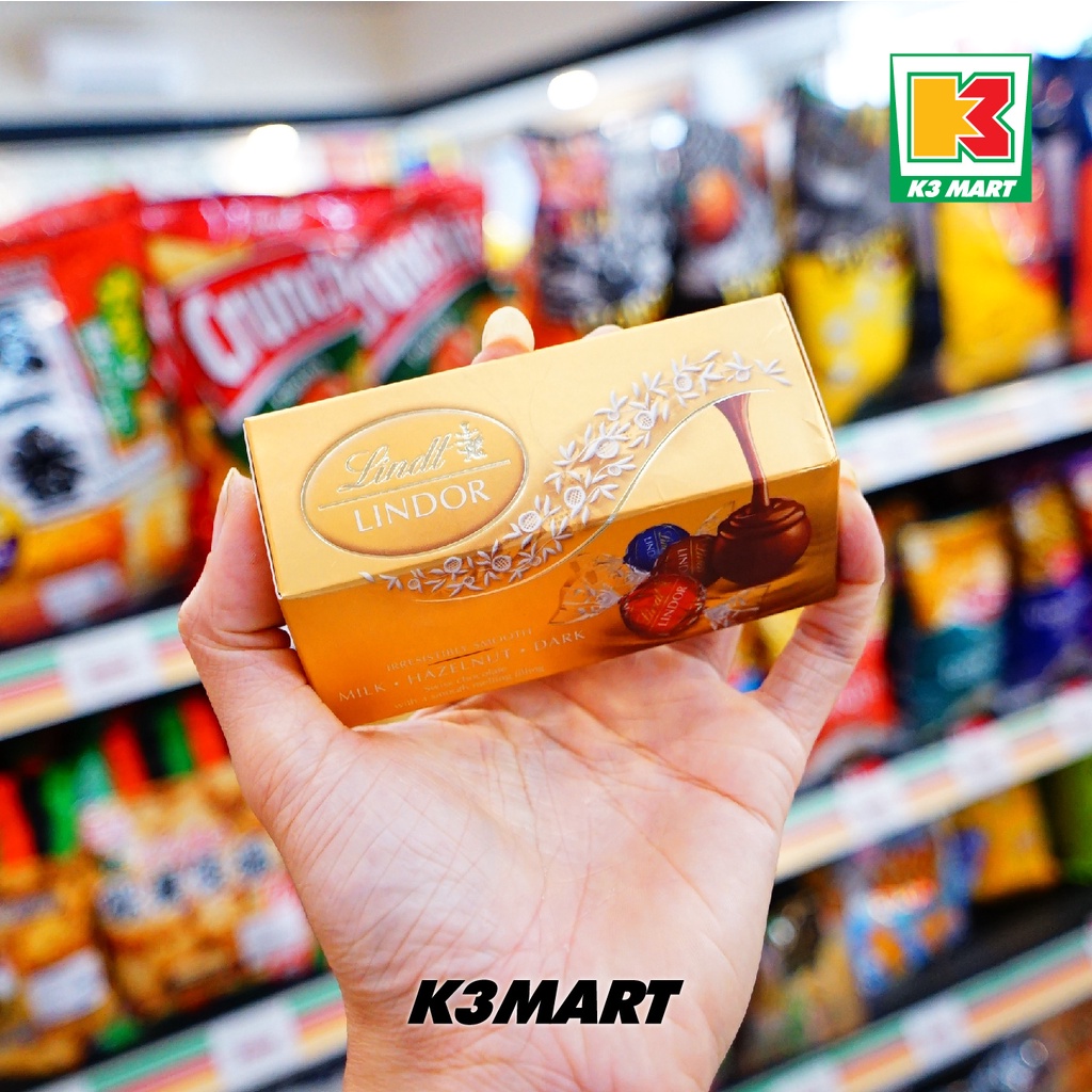 

Lindt Lindor Trio Assorted 3S 37gr