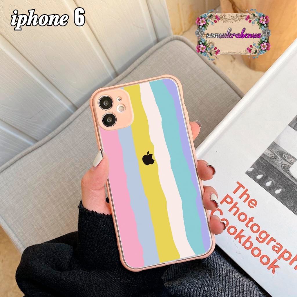 SS046 CASE RAINBOW IPHONE 6 7 7+ X XS SB2698