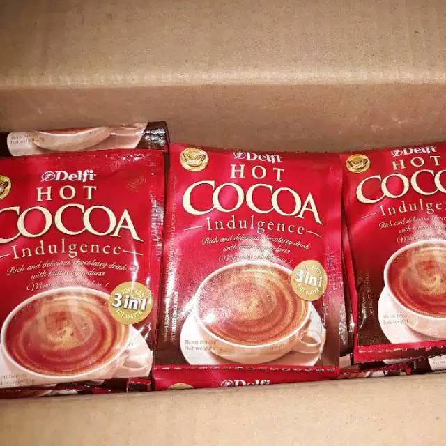 

(FREE ONGKIR) Delfi Hot Cocoa Indulgence Chocolate Drink 25 Gram Cokelat Seduh Delfi minuman coklat panas susu manis