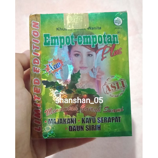 

EMPOT EMPOTAN PLUS ASLI / DJAWI