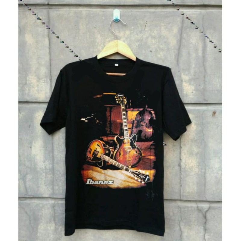 Kaos distro Ibanez/Kaos Ibanez/Kaos gambar Ibanez/Kaos Ibanez murah/Kaos Ibanez Kece