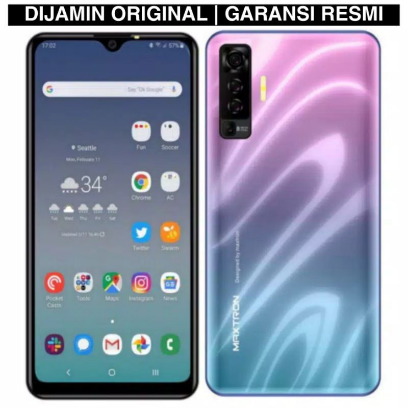 Maxtron S11 X50 ram 3gb - Garansi Resmi - IMEI Terdaftar