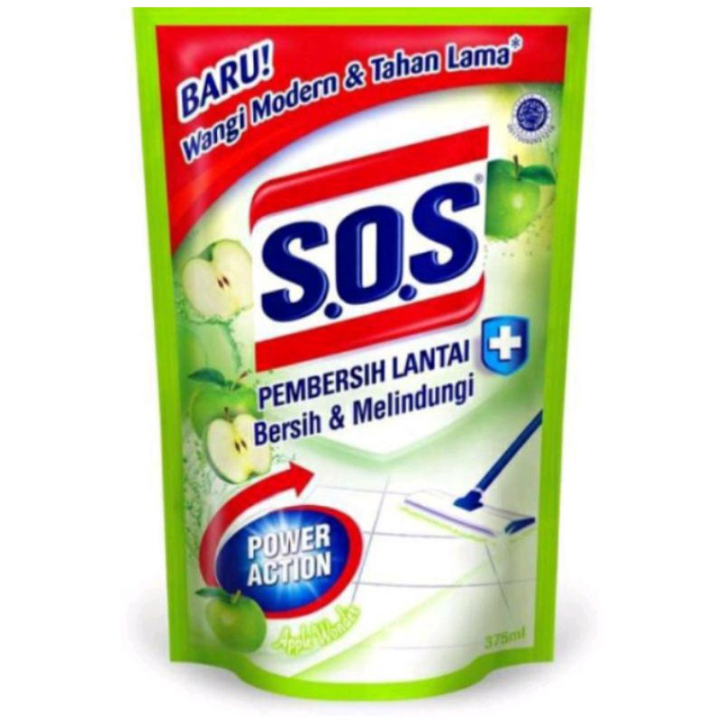 SOS Pembersih Lantai Apple Wonder 375ml