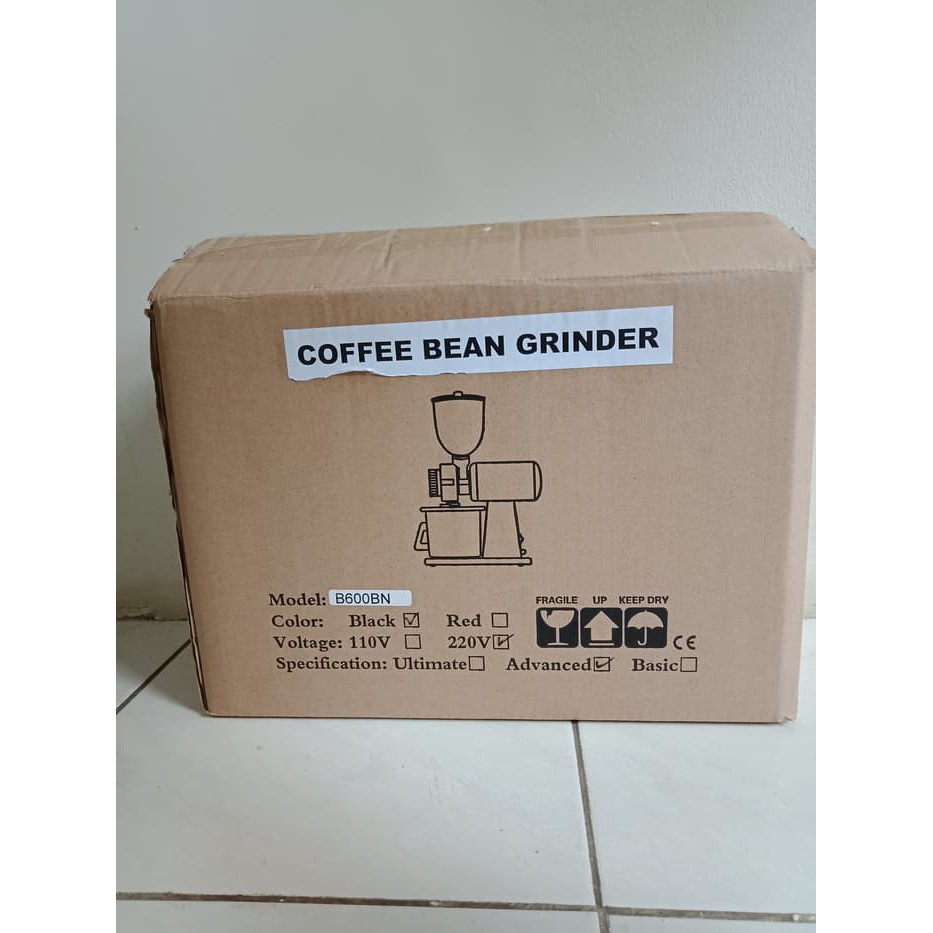 Electric Coffee Bean Grinder Manual Brew B600BN Bisa Digunakan Di Kafe Dan Untuk Penggunaan Rumahan