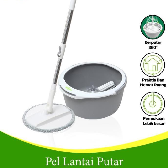 ALAT PEL LANTAI MOP PUTAR SCOTCH BRITE T6 SINGLE SPIN MOP 3M BAGUS BERKUALITAS