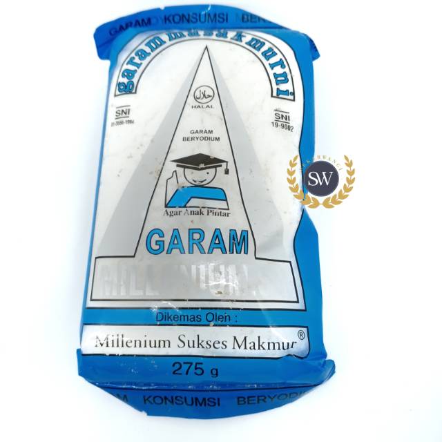 

Garam Millenium - Garam Masak - PER 3 PCS - Berat 275 gram