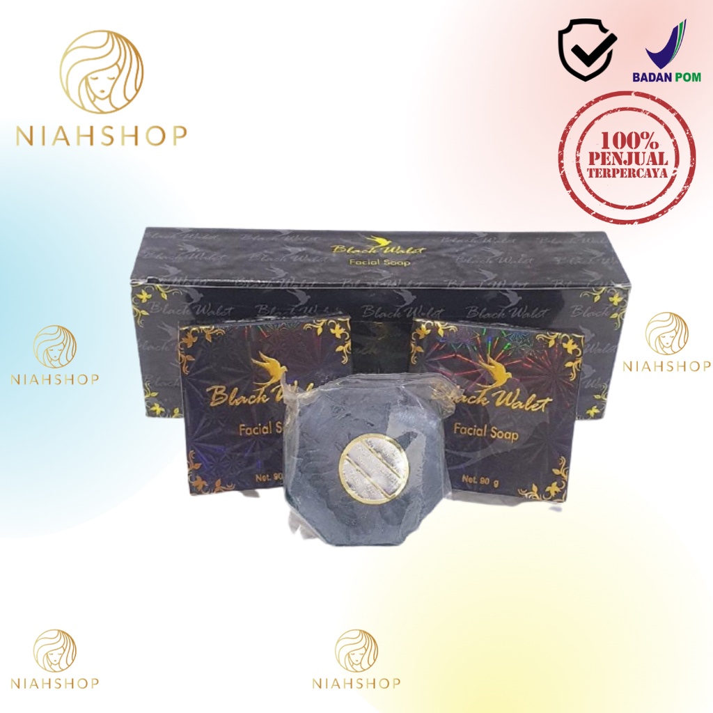 Black Walet Facial Soap / Sabun Black Walet
