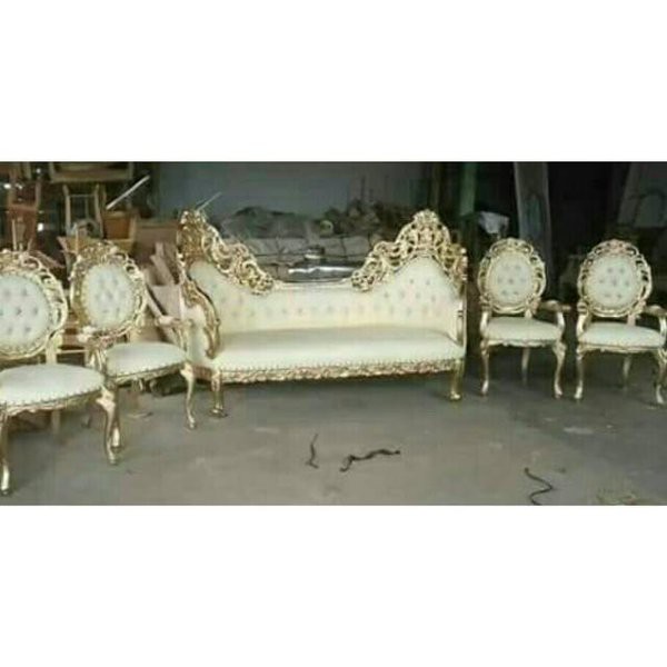 Sofa set pelaminan karawang kayu jati furniture