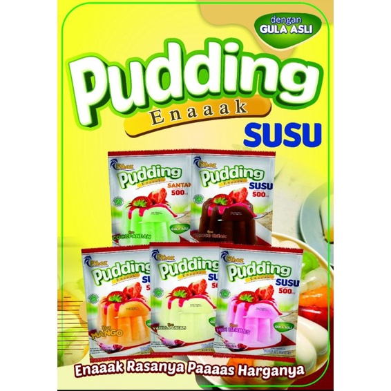 

Puding susu 100gr