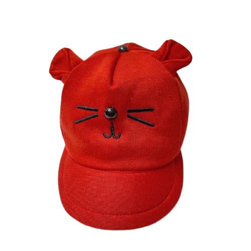 TOPI BAYI KARAKTER KUCING TOPI ANAK LUCU