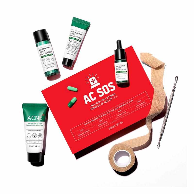 Some By Mi  AHA-BHA-PHA 30DAYS MIRACLE AC SOS KIT - 4 Items