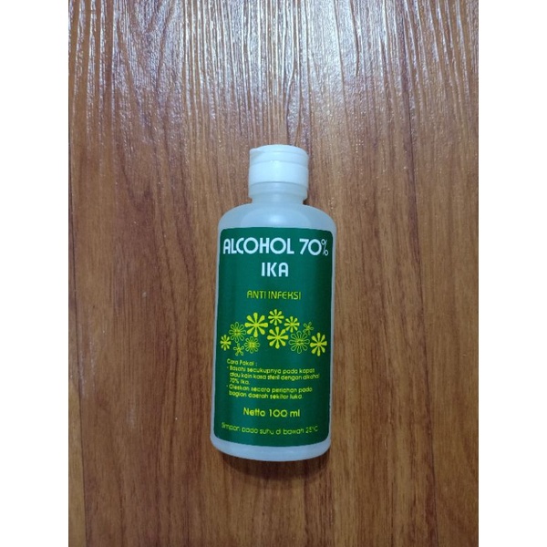 Alcohol 70% IKA Antiseptik Alkohol anti infeksi 100ml