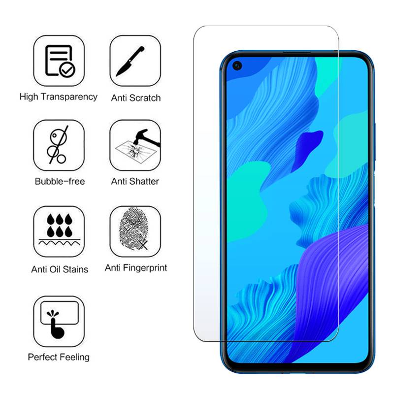 3 Pcs For Huawei Nova 5T 5z 5i Pro 2i 3 3i 6 7 SE 7i Glass Protective Screen Protector On Nova5t Nova5 5 T T5 Tempered Glas Film