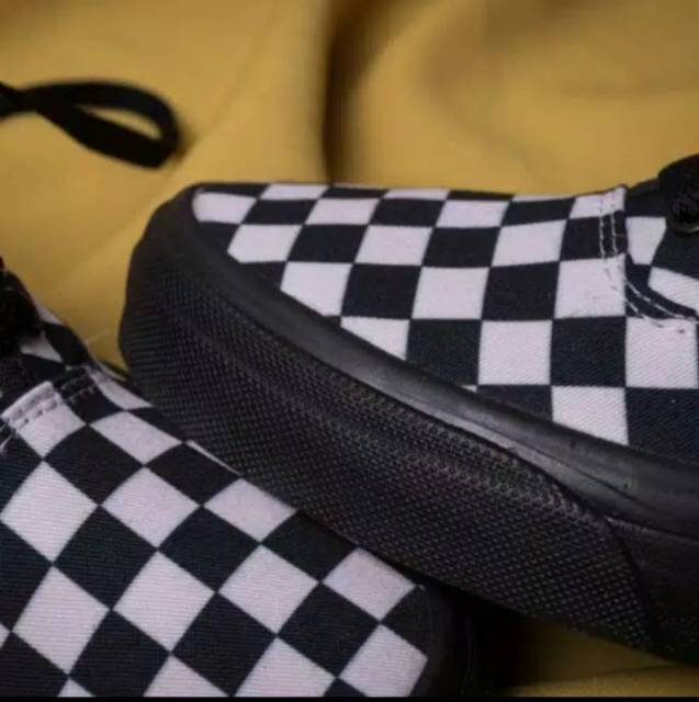 100% PREMIUM VANS AUTHENTIC CHECKERBOARD BLACK IMPORT DT MADE IN CHINA