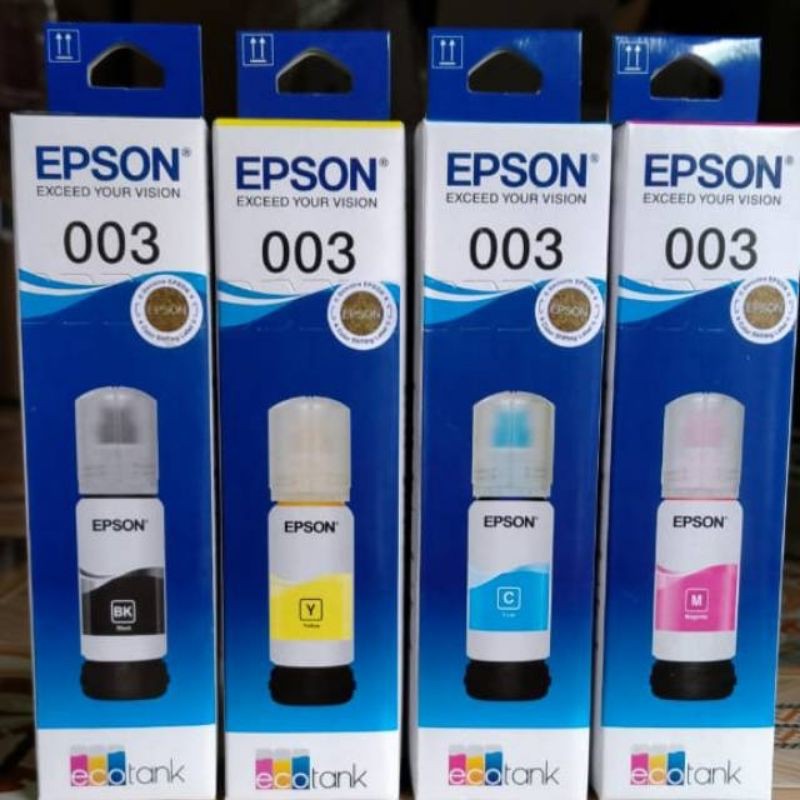 TINTA REFILL EPSON 003 KHUSUS 1 SET CYMBK L1110/L3110/L3150/L5190