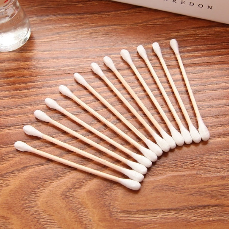 COTTON Buds isi 100pcs Pembersih Telinga