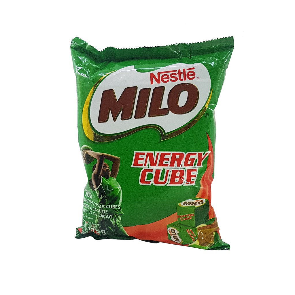 Milo Energy Cube Isi 100 pcs Netto 275 gr | Shopee Indonesia