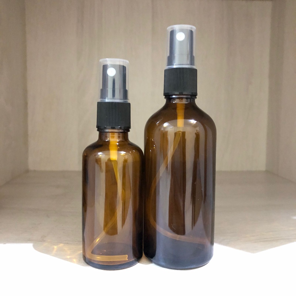 Botol spray kaca botol spray tebal kaca amber