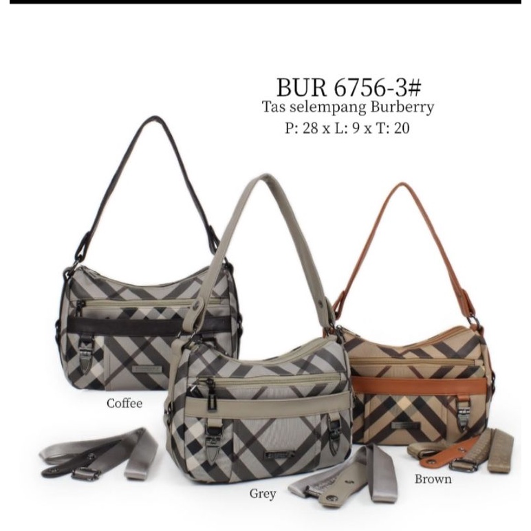 TAS FASHION IMPORT BURBERRY MINI PREMIUM 6756-3 KHUSUS SLEMPANG