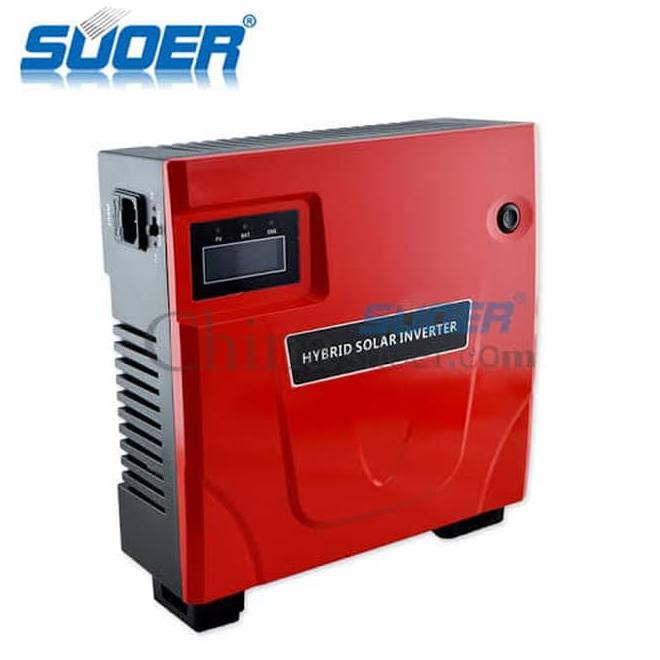 Promo Akhir Tahun Hybrid Solar Inverter Suoer 800W 800 W Son-1400Va Kode 431