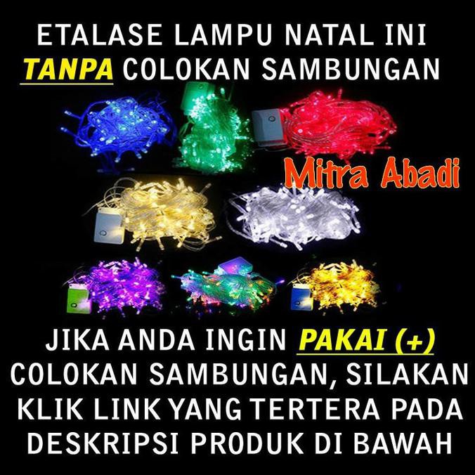 Murah Lampu Natal Hias Led Violet/Ungu