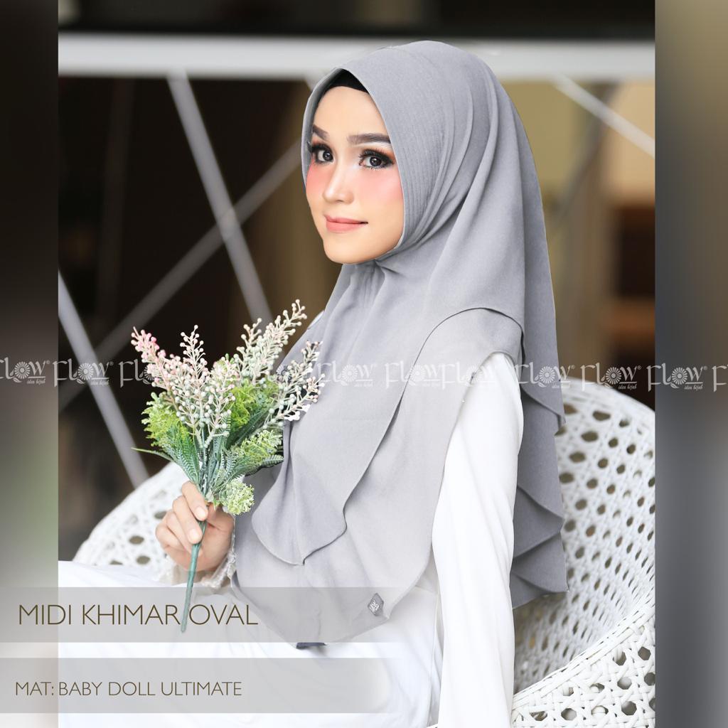 Jilbab Khimar Instan Ceruty Syari Daily Basic Ori Flow