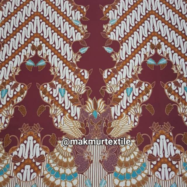 Kain batik sutra halus #49 / batik silky / batik pola